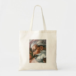 Bolsa Tote Michelangelo Criação Adão Deus