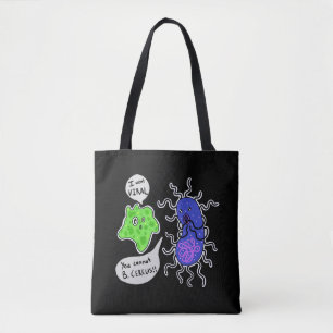 Bolsa Tote Micróbios virais