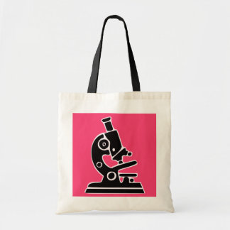 Bolsa Tote Microscópio cor-de-rosa