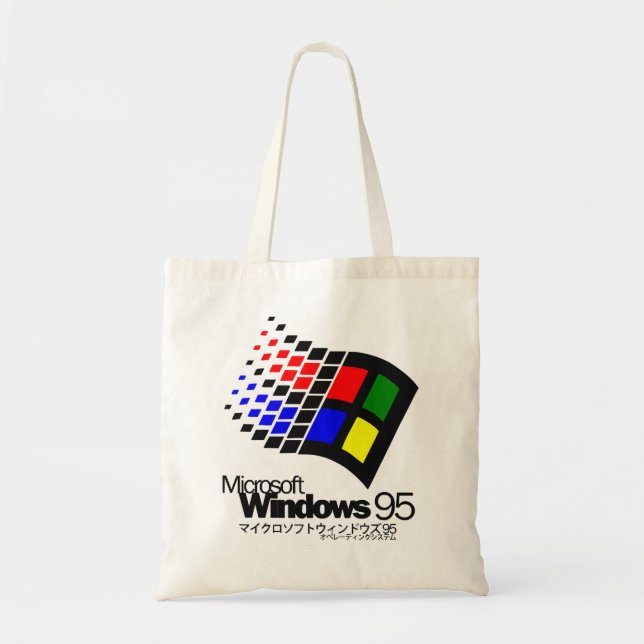 Bolsa Tote Microsoft Windows 95 (Frente)
