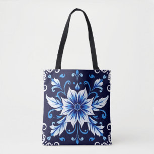 bolsa tote midnight bloom