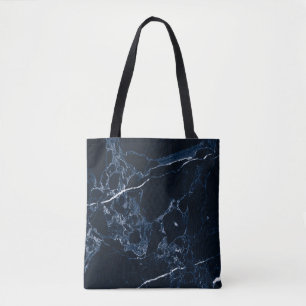 Bolsa Tote MIDNIGHT BLUE MARBLE PixDezines