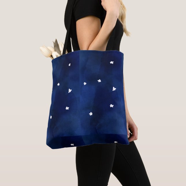 Bolsa Tote Midnight Blue Starsky (Close Up)