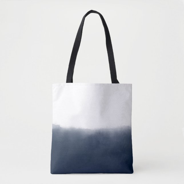 Bolsa Tote Midnight Watercolor (Frente)