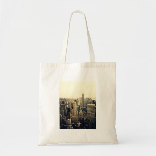 Bolsa Tote Midtown da skyline da Nova Iorque (Frente)