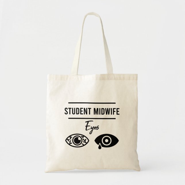 Bolsa Tote Midwife Nurse Costume Midwifery Funny Gift (Frente)