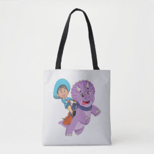 Bolsa Tote Miguel e Tango Dino Ranch