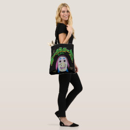 Bolsa Tote Mikitiez bruxa era halloween spooky hocus pocus