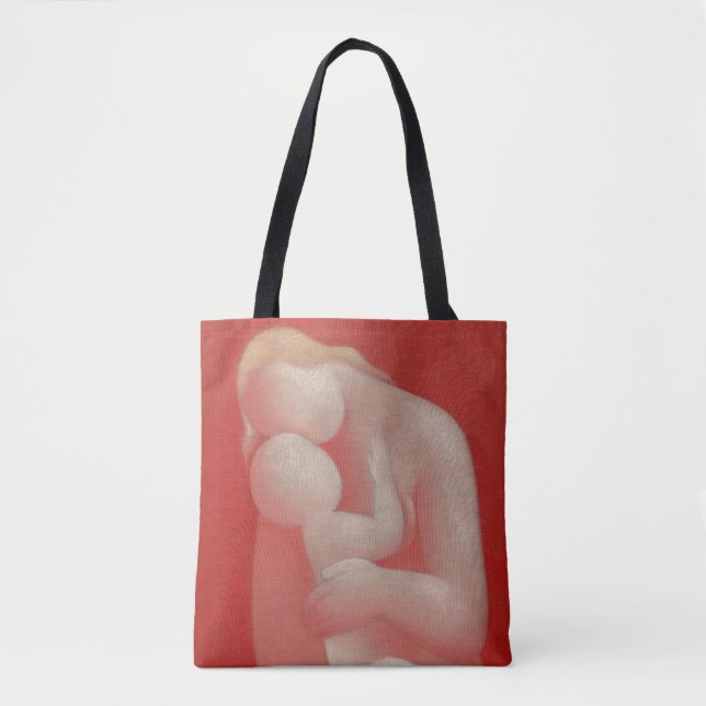 Bolsa Tote Mikuláš Galanda - Mãe (Madonna Rosa) (Frente)