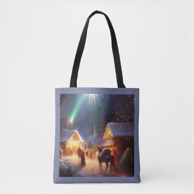 Bolsa Tote Milagre de Natal 3 (Frente)