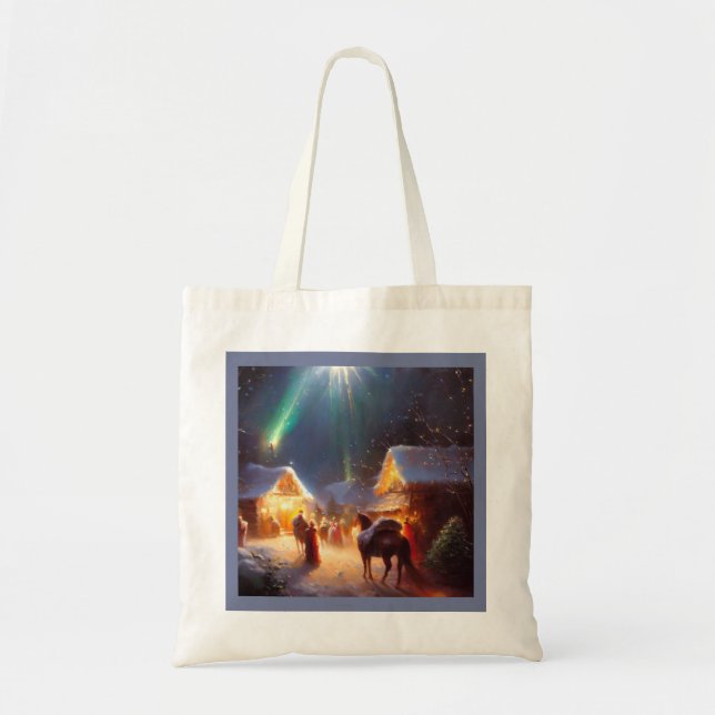 Bolsa Tote Milagre de Natal 3 (Frente)