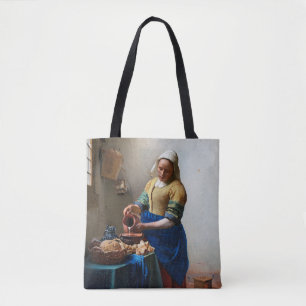 Bolsa Tote Milkmaid, Johannes Vermeer, 1657-1658
