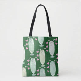 Bolsa Tote Milkshake Madness Green Mint Design