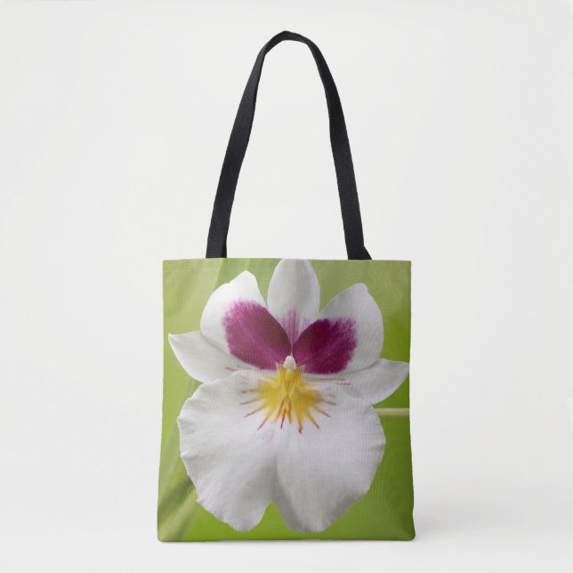 Bolsa Tote Miltoniopsis Roezlii (Orquídeas Pansy) (Frente)
