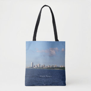 Bolsa Tote Milwaukee Skyline por toda a mala