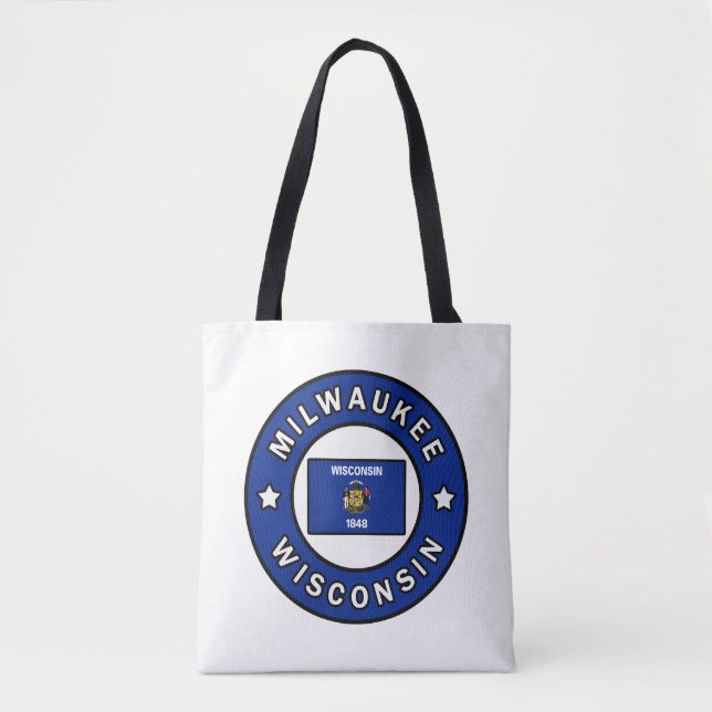 Bolsa Tote Milwaukee Wisconsin (Frente)