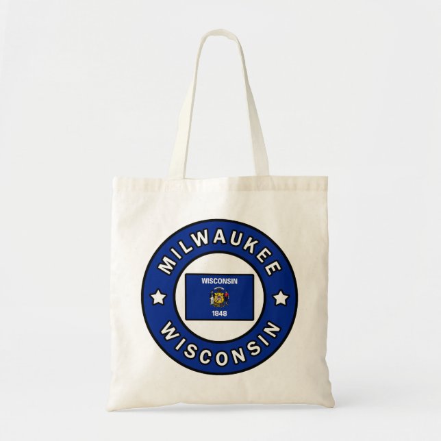 Bolsa Tote Milwaukee Wisconsin (Frente)