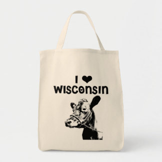 Bolsa Tote Mim <3 Wisconsin