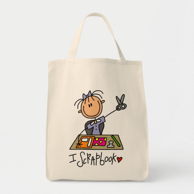 Bolsa Tote Mim álbum de recortes (Frente)