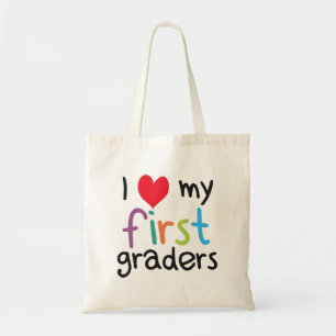 Bolsa Tote Mim coração meu primeiro amor do professor dos