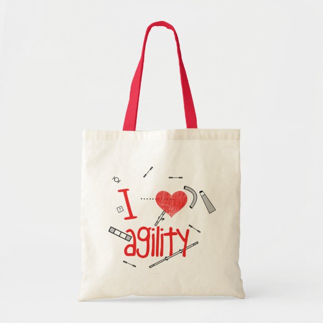 Bolsa Tote Mim saco da agilidade <3 (Frente)