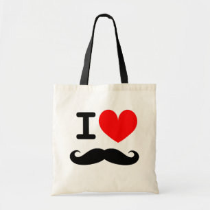 Bolsa Tote Mim sacola do bigode do coração