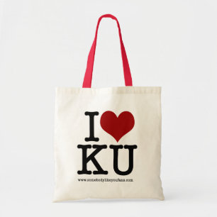 Bolsa Tote Mim sacola do coração KU