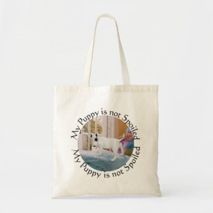 Bolsa Tote Mimado? Filhote de Bull Terrier... De jeito nenhum