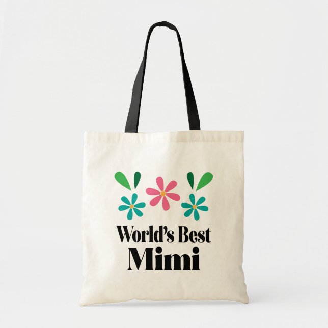 Bolsa Tote Mimi Gift para a vovó (Frente)