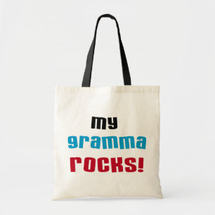 Bolsa Tote Minha avó Rocks T-shirts e presentes