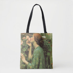 Bolsa Tote Minha Doce Rosa, ou Alma da Rosa por Waterhouse
