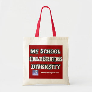 Bolsa Tote Minha escola celebra diversidade