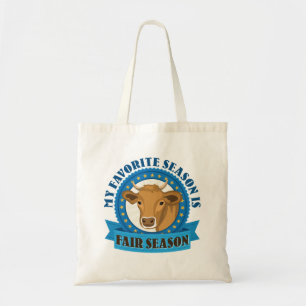 Bolsa Tote Minha Estação Favorita é Fair Season Stock Show