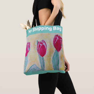 Bolsa Tote Minha etiqueta de compras