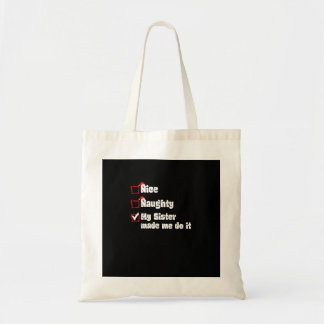 Bolsa Tote Minha Irmã Maliciosa Me Fez Fazer Isso