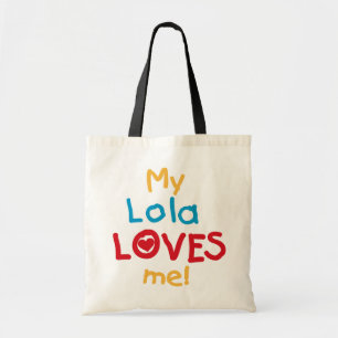Bolsa Tote Minha Lola me ama T-shirts e presentes