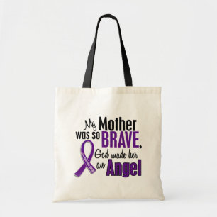 Bolsa Tote Minha mãe é um câncer de pâncreas do anjo