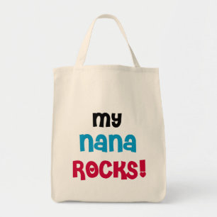 Bolsa Tote Minha Nana balança t-shirt e presentes