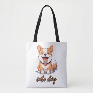 Bolsa Tote Minha Pequena Camisa Clássica De Cachorro Rouco