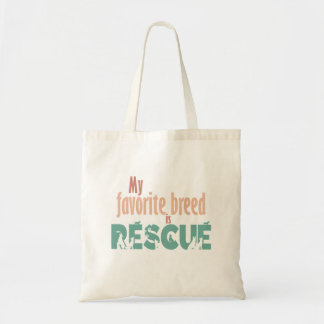 Bolsa Tote Minha Raça Favorita É Resgate Tote - Texto Pastel