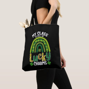 Bolsa Tote Minha Sala Está Cheia de Amuletos da Sorte Dia de