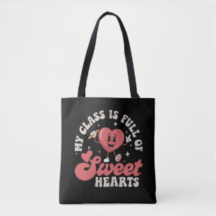 Bolsa Tote Minha Turma Está Cheia de Namorados Professor Dia