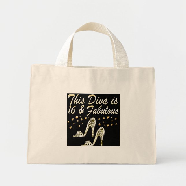 BOLSA TOTE MINI 16ª RAINHA DO CALÇADO PRATA (Frente)