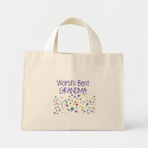 Bolsa Tote Mini A melhor avó do mundo