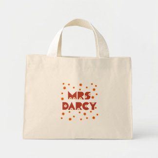 Bolsa Tote Mini A Sra. Darcy Flower Tote Bag