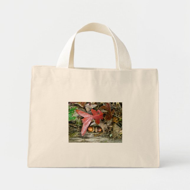 Bolsa Tote Mini Acorn e Oak Leaf Tote Bag (Frente)