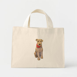 Bolsa Tote Mini Airedale Tote Bag