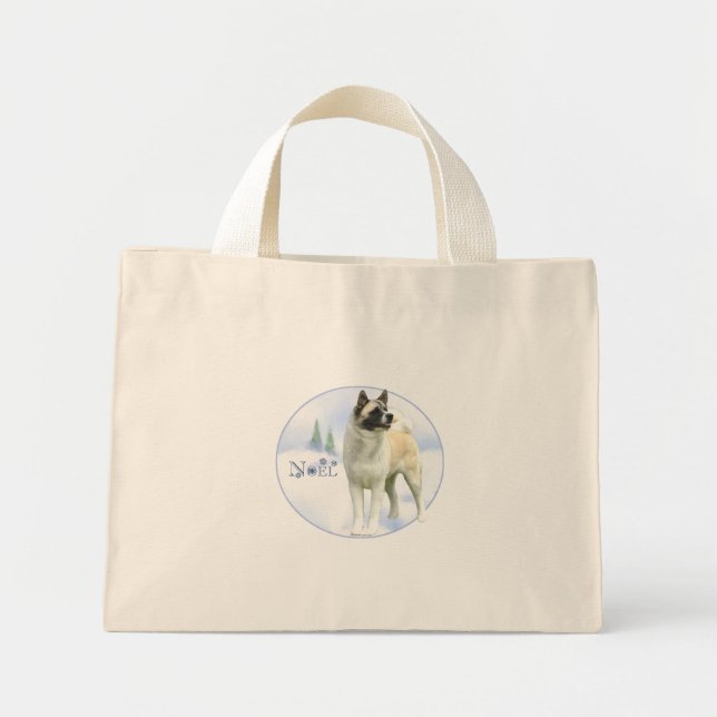 Bolsa Tote Mini Akita Noel Bag (Frente)