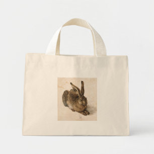 Bolsa Tote Mini Albrecht Dürer - Junger Hase (Young Hare), 1502