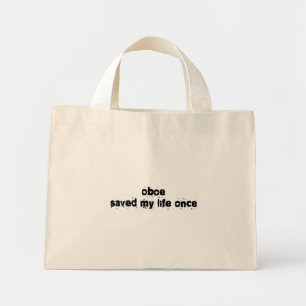 Bolsa Tote Mini Alguém Salvou Minha Vida Uma Vez